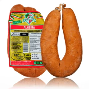 Linguiça Alheira Portuguêsa Defumada 250G - Sabor Intenso